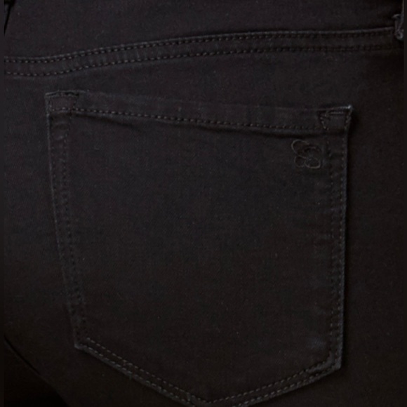 EUC Women’s Size 25 Jessica Simpson Kiss Me Super Skinny Jeans With Fringed Legs - Picture 4 of 12